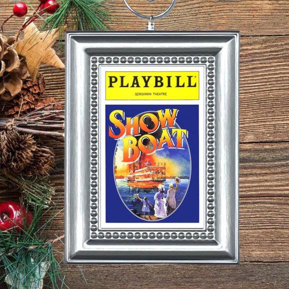 Other - Show Boat Broadway Musical Playbill Christmas Tree Ornament